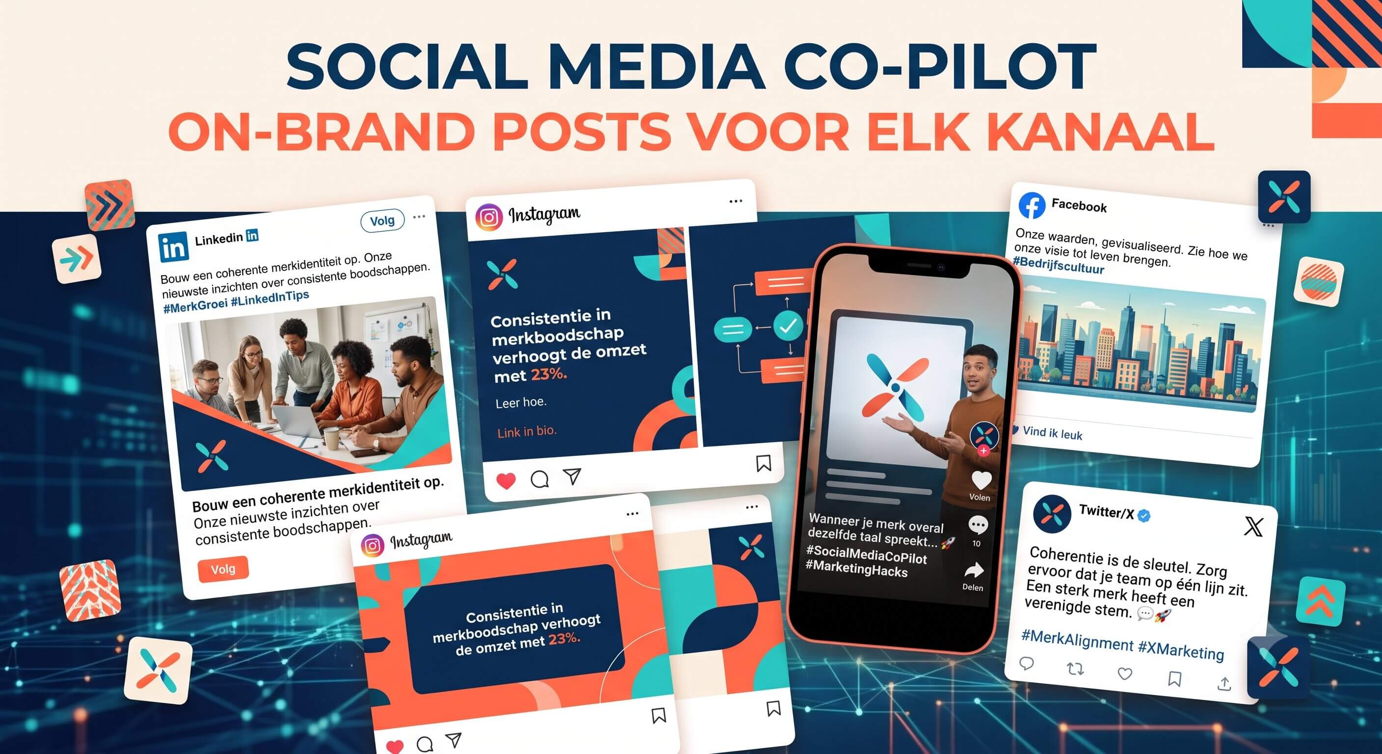 Social media die klinkt zoals jij